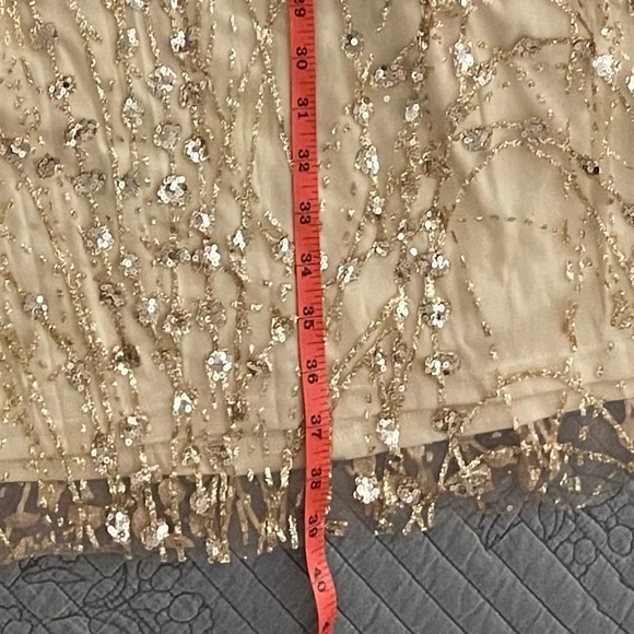 NEW Southern Fried Chics Sequin and Glitter Maxi Dress - Picture 13 of 13